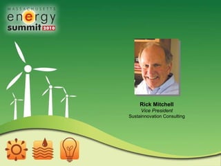 Rick Mitchell  Vice President   Sustainnovation Consulting  