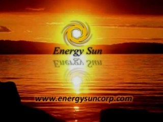 ENERGY SUN CORP - O MARKETING ON LINE PARA UM MUNDO MELHOR!