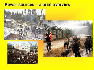 Power sources – a brief overview
 