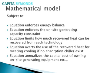 Energy Systems Optimization