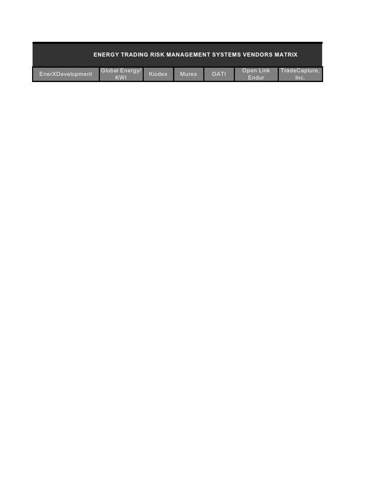 Uh energy trading systems
