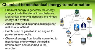 Energy transformation (1) | PPTX