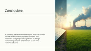Energy Types including renewable energy's | PPTX