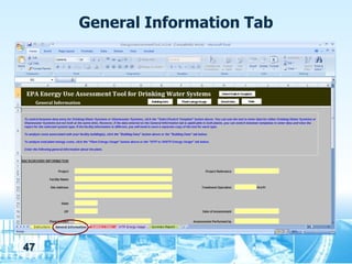 General Information Tab




47
 