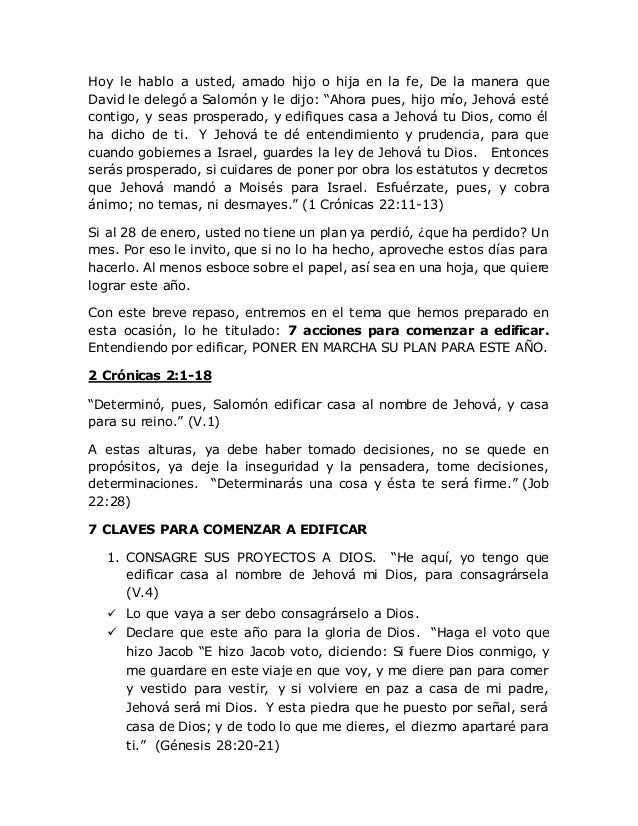 Siete Claves Para Comenzar A Edificar