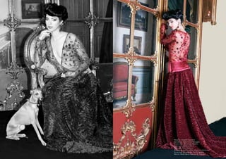 24 Bсе по-русски - Vse po russki Vse po russki - Bсе по-русски 25
Модель: Araceli Carrilero
Дизайнер: Julio César Battaglia
Агентство: Showstars Models
Прическа: Mónica Pérez
Макияж: Paca Navarro
Фотограф: Rocío Loino. www.rocioloino.es
Ассистент фотографа: Berta Aguilar
Место: Hotel Meliá Palacio de Tudemir
 