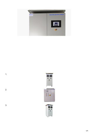 Silicon Controlled Rectifier (SCR) Battery Charger - Enertech UPS | PDF