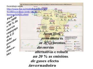 Escarabajo verde.
http://www.rtve.es/mediateca/videos/200
91108/escarabajo-verde-rios-sin-
barreras/624251.shtml
 