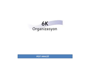 PEST ANALİZİ 
 