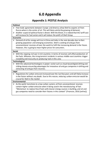 Shell - Strategy | DOCX