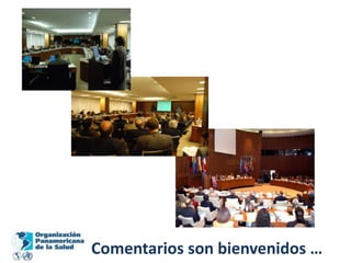 Comentarios son bienvenidos …