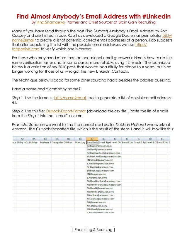 how to find almost anybody s email address amazon email address format