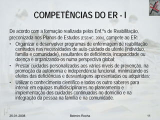 Enfermagem de Reabilitação