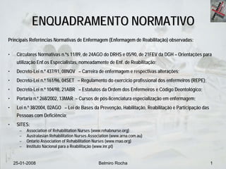 Enfermagem de Reabilitação