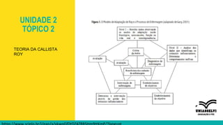 UNIDADE 2
TÓPICO 2
TEORIA DA CALLISTA
ROY
 