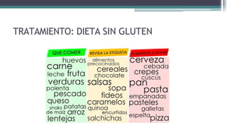TRATAMIENTO: DIETA SIN GLUTEN
 