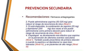 PREVENCION SECUNDARIA
 