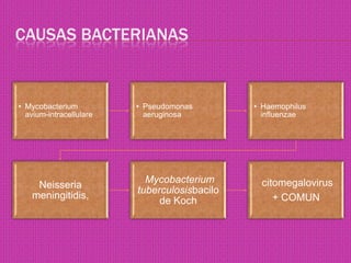 CAUSAS BACTERIANAS