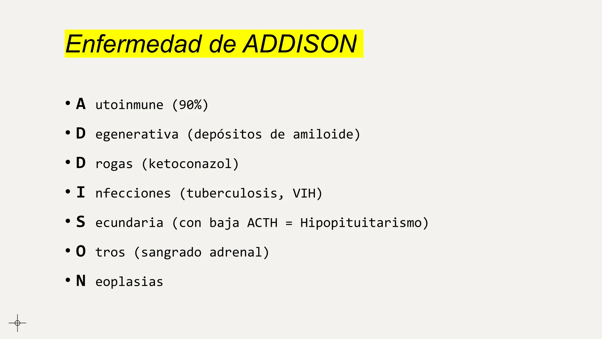 ENFERMEDAD DE ADISSON CASO CLINICO 2024 | PPT