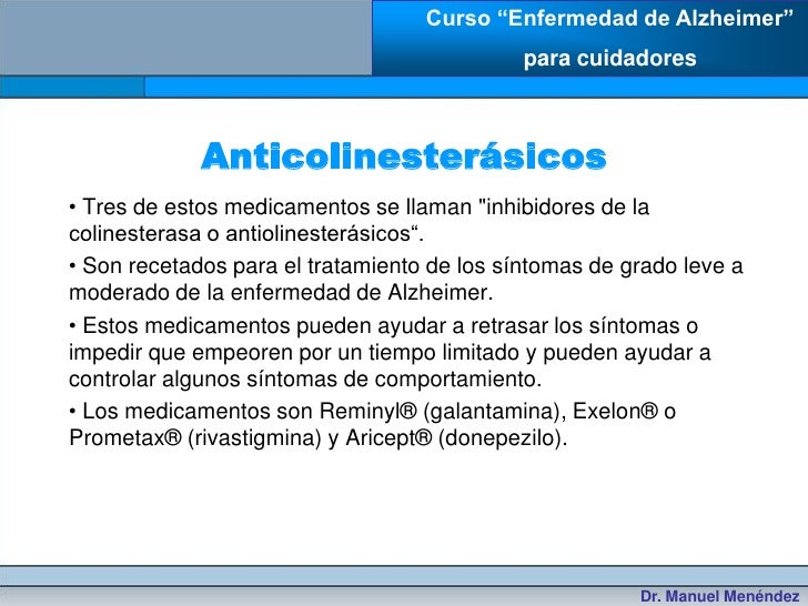 Medicamentos Alzheimer Reminyl