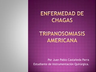Por Juan Pablo Castañeda Parra
Estudiante de Instrumentación Quirúrgica.
 