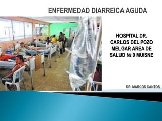 DR. MARCOS CANTOS
HOSPITAL DR.
CARLOS DEL POZO
MELGAR AREA DE
SALUD № 9 MUISNE
 