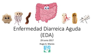 Enfermedad Diarreica Aguda
(EDA)
29 Junio 2017
Hugo A. Macías
 