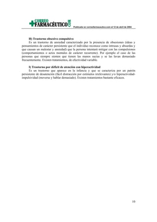 Enfermedades Mentales