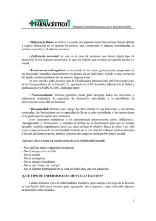 Enfermedades Mentales