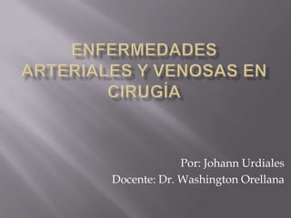 Por: Johann Urdiales
Docente: Dr. Washington Orellana
 