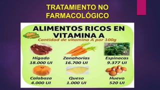 TRATAMIENTO NO
FARMACOLÓGICO
 