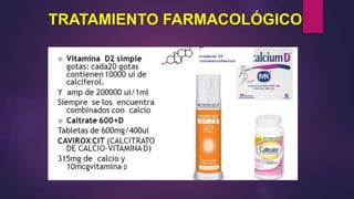 TRATAMIENTO FARMACOLÓGICO
 