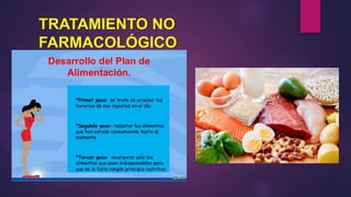 TRATAMIENTO NO
FARMACOLÓGICO
 