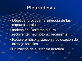 Enfermedades de la pleura[1] | PPT