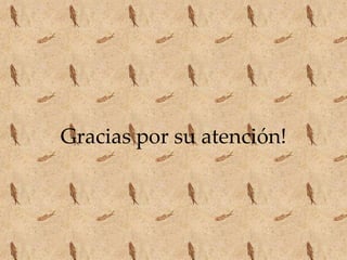 Gracias por su atención!