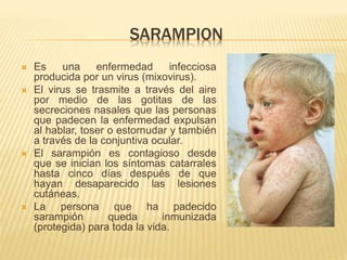 Enfermedades mas comunes de los niños por Paola Sierra | PPTX