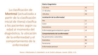 Montrel Classification Comprehensive Overview of Inflammatory Bowel Disease: Crohn's and ...