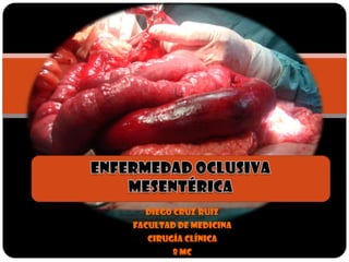 Diego cruz Ruiz
Facultad de medicina
  Cirugía clínica
        8 mc
 