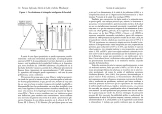 y otra no? Los determinantes de la salud de las poblaciones (1996) o la
compilación editada por la Organización Panamericana de la Salud
titulada Promoción de la salud. Una antología (1996).
También, para caracterizar de algún modo a la población sana,
se puede apelar a un enfoque práctico que, además, es finalmente el
que guía a los administradores gubernamentales del área de la salud
en sus tres jurisdicciones (nacional, provincial y municipal): pobla-
ción sana es la que no concurre a ninguno de los subsistemas de ser-
vicios de salud (público, privado, de la seguridad social). En estu-
dios como los de Kerr White (1961) y Green y col. (2001) se
reportan promedios mensuales calculados a partir del comporta-
miento de 1000 personas (en el primer estudio de 16 años y más, en
el segundo de todas las edades) que muestran que entre el 75% y el
78% de las personas no concurre a ningún servicio de salud o con-
sultorio. Estos porcentajes están integrados por una proporción de
personas, que oscila entre el 25% y el 20%, que durante el lapso de
observación no tuvo ningún malestar y otra proporción, que varía
entre el 50% y el 58%, que sí tuvo algún malestar o síntoma, inclu-
sive un 11% (en el segundo porcentaje) que los malestares que sin-
tió lo llevaron a pensar que necesitaba ir a un médico pero no lo
hizo. Estos valores llevan a reflexionar sobre aquello que la medici-
na grecorromana denominaba la vis medicatrix naturae, el poder
sanador de la naturaleza.
Todos los sistemas de salud se apoyan significativamente en esta
vis medicatrix naturae, dado que entre el 60% y el 70% de las per-
sonas presenta problemas de salud que se resuelven sin la interven-
ción profesional, tal como lo señala el salubrista mexicano
Guillermo Fajardo Ortiz (1983). Este proceso, determinado por el
poder curador de la naturaleza, es frecuentemente obstaculizado
por supuestas acciones (chequeos, programas o proyectos de detec-
ción y resolución de problemas, etcétera) que hacen evidente la
demanda potencial de servicios que los operadores del mercado de
la enfermedad transforman, rápida e instintivamente, en acciones
de mercado, sin ninguna consideración sobre el mencionado pro-
ceso natural. La masa poblacional que presenta este tipo de males-
tar es presionada por medio de diversas estrategias de persuasión
propias del libre mercado (la publicidad gráfica o audiovisual, los
suplementos de salud de la prensa impresa, internet, etcétera) y los
administradores de la salud pública y de la seguridad social omiten
u obstaculizan el trabajo que podría realizarse para su adecuada
107
Gestión de salud positiva
Figura 1. No olvidemos el triángulo inteligente de la salud
Enrique Saforcada, Martín de Lellis y Schelica Mozobancyk
106
TODA LA GENTE
ENFERMA Y SANA
Cantidad
de
personas
Vis
medicatrix
naturae
MÍNIMO
Enfermedad
Riesgo de
muerte
Discapacidad
Sufrimiento
Complejidad
Costo
MÍNIMO
MÁXIMO
MÁXIMO Salud
A partir de una figura geométrica se puede representar estadís-
ticamente a toda una comunidad; por ejemplo, un triángulo puede
expresar al 100 % de una población. Con fines ilustrativos se podría
tomar a toda la población de la ciudad de Córdoba, en la Argentina,
que tiene alrededor de 1.400.000 habitantes o la población de la
localidad de Isidro Casanova, partido de La Matanza (provincia de
Buenos Aires, Argentina), de aproximadamente 27.000 personas.
La superficie del triángulo puede representar a cada una de estas
poblaciones, sanos y enfermos.
El concepto de persona sana es muy difuso y todas las perspecti-
vas desde las que se lo intenta definir o precisar apelan a indicado-
res de muy poca fiabilidad, lo que, por un lado, refuerza la vieja idea
de que sano es el que no padece ninguna enfermedad visualizable o
diagnosticable (por los profesionales, con o sin base científica) y, por
otro, hace flagrante el desconocimiento científico sobre lo que es la
salud y la ausencia de la higiología reclamada por parte de figuras
como Ryle y Terris u otros tratadistas que, por caminos un poco
más indirectos, pero también más contundentes, hacen evidente
esta necesidad de generar una teoría de la salud y promover su apli-
cación. Ejemplos de esta última posición son la obra de de R. G.
Evans, M. L. Barer y T. R. Marmor ¿Por qué alguna gente está sana
 