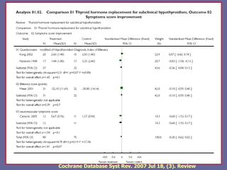 Cochrane Database Syst Rev. 2007 Jul 18, (3). Review
 