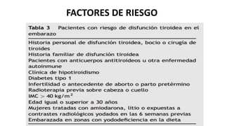FACTORES DE RIESGO
 