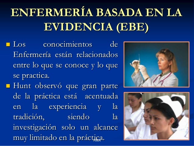 Enfermería basada en evidencia