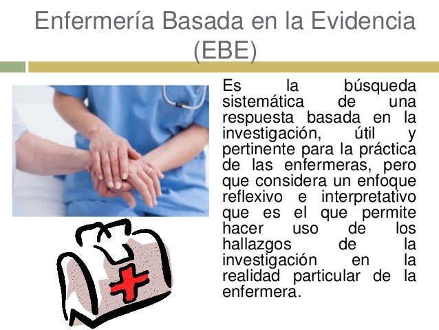 Enfermería basada en la evidencia
