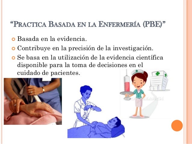 Enfermería basada en la evidencia