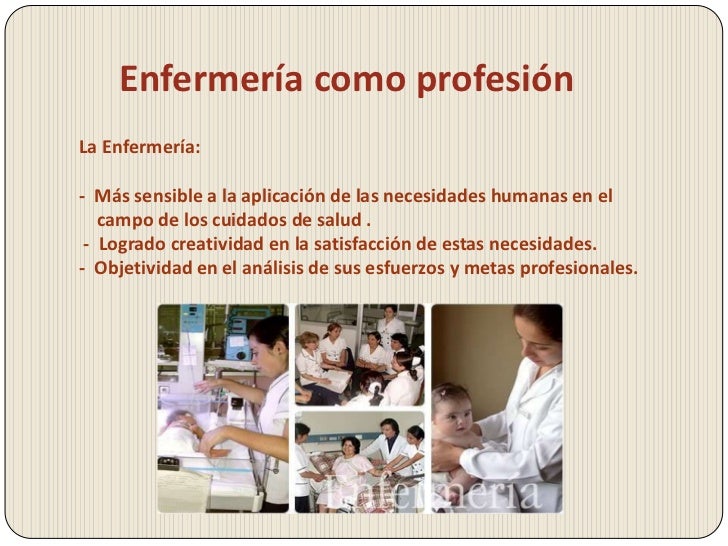 Que Es La Enfermeria Como Profesion
