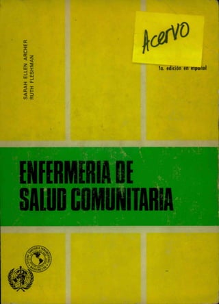 QC
u
^HELLEN^
HFLESHMA
< D
W QC
^ 0 1
1a. edición en español
ENFERMERÍA DE
SALUD COIMARIA
 