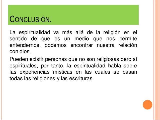 Enfermería y la espiritualidad