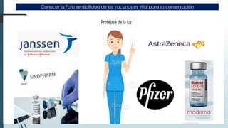Conocer la Foto sensibilidad de las vacunas es vital para su conservación
 