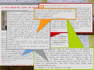 "La enfermería y sus metáforas" (22-04-2015)