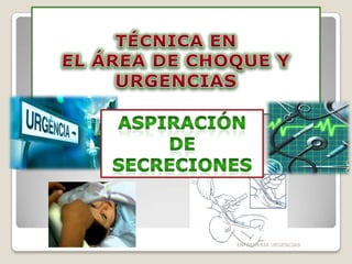 ENFERMERIA URGENCIAS

 